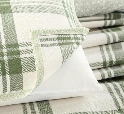 南通家紡 廠家直銷純亞麻席、棉麻席與枕巾款三件套，一件代發優勢解析